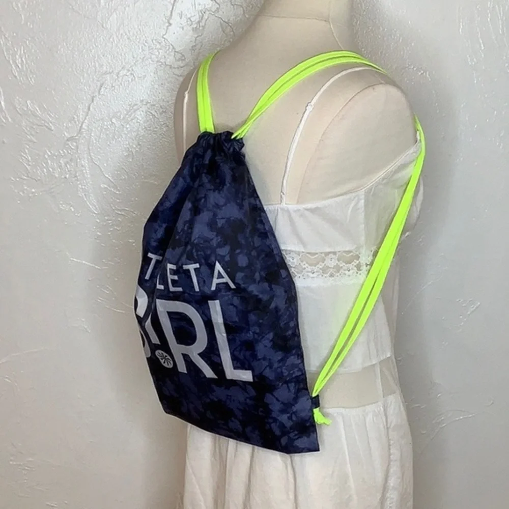 Athlete tie dye backpack drawstring Size 15 X 13.5